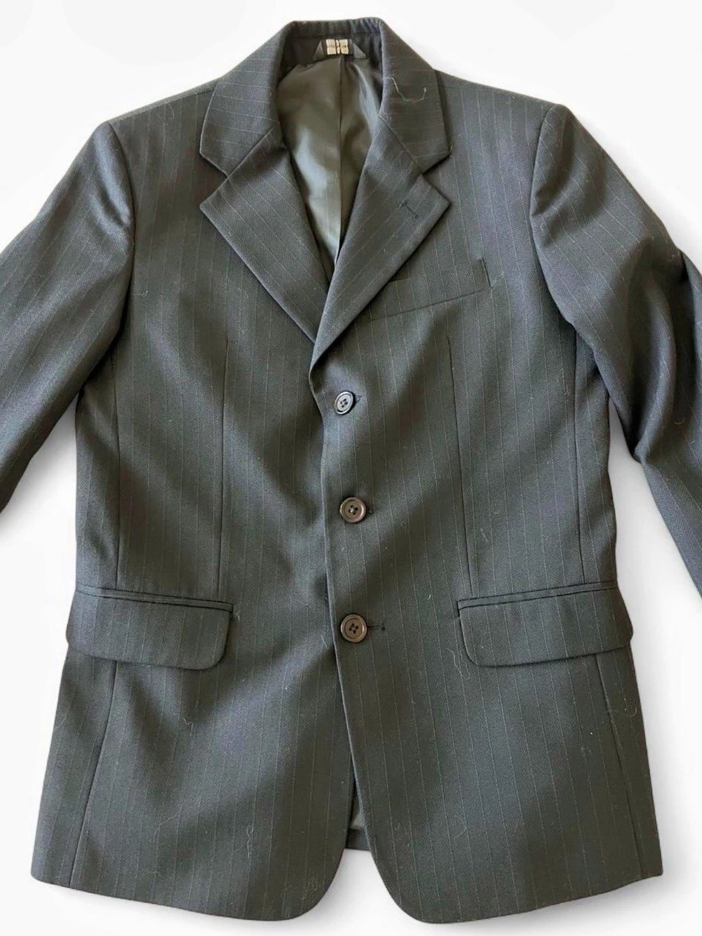 Vintage Chaps Pinstripe Suit Set • Youth Sz 10 / Pants 24x23.5